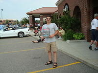 Pete Tzianis is awarded the Prime Best Original Restored Cruiser