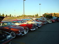 A sunny August 16 was a perfect day for cruising Lakeside Circle.